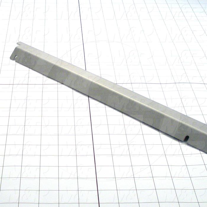 Fabricated Parts, Head Cover, 31.00 in. Length, 1.63 in. Width, 1.56 in. Height, Left Hand