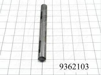 Fabricated Parts, Head Drive Shaft, 7.50 in. Length, 0.75 in. Diameter