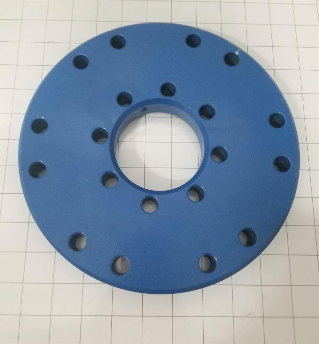 Fabricated Parts, Head Lock Plate, 1.00 in. Length, 9.50 in. Diameter