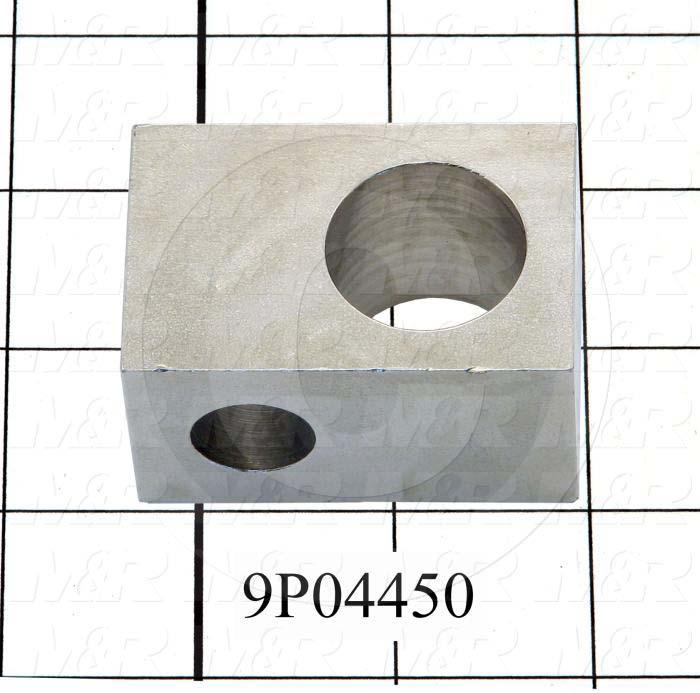 Fabricated Parts, Head Pivot Block, 2.25 in. Length, 1.50 in. Width, 1.25 in. Height