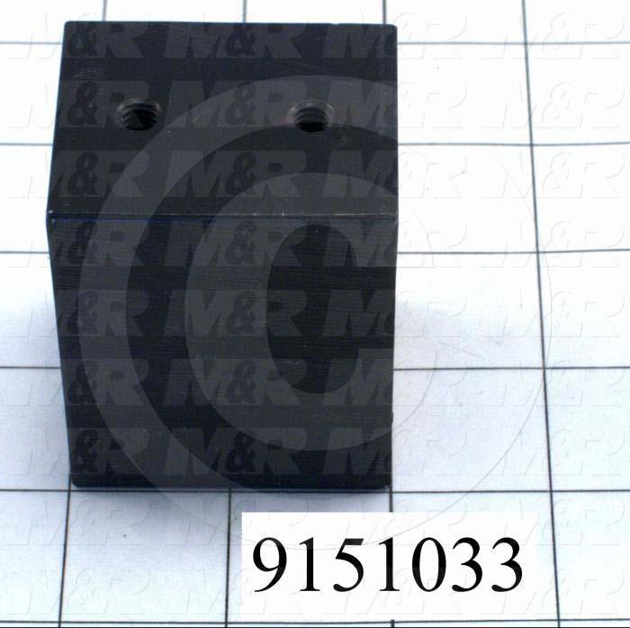 Fabricated Parts, Head Shock Stop, 2.25 in. Length, 2.00 in. Width, 1.63 in. Height