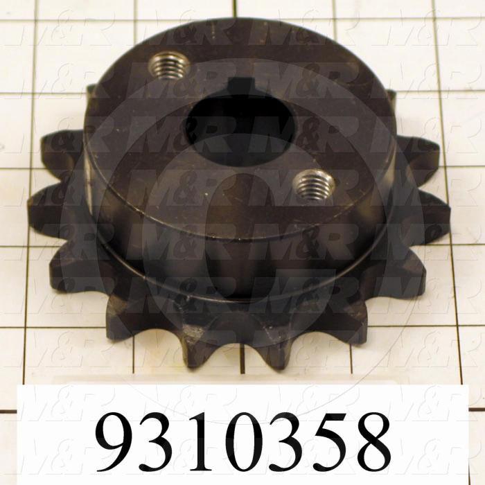 Fabricated Parts, Head Sprocket, 0.88 in. Length, 3.29 in. Diameter