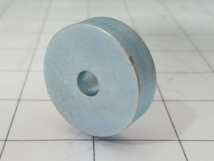 Fabricated Parts, Head Str. Fr.Bump Wash 1.25", 1.25 in. Diameter, 3/8 in. Thickness, Zinc Plated Finish