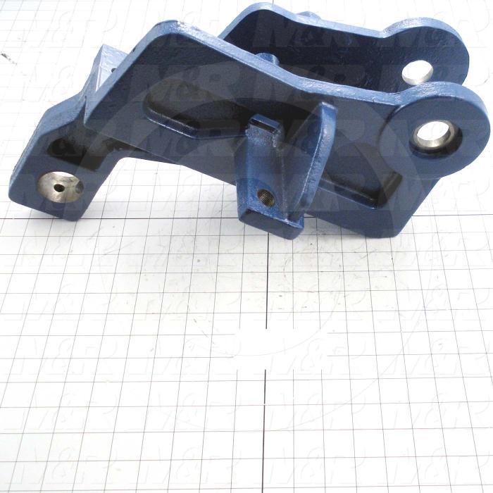 Fabricated Parts, Head Tube Holder Machining, 14.06 in. Length, 13.88 in. Width, 11.63 in. Height