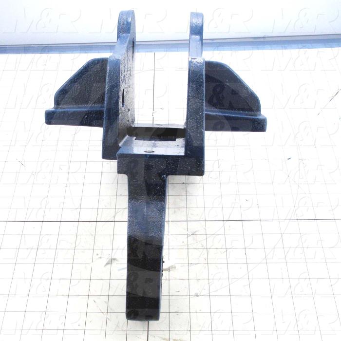 Fabricated Parts, Head Tube Holder Machining, 14.06 in. Length, 13.88 in. Width, 11.63 in. Height