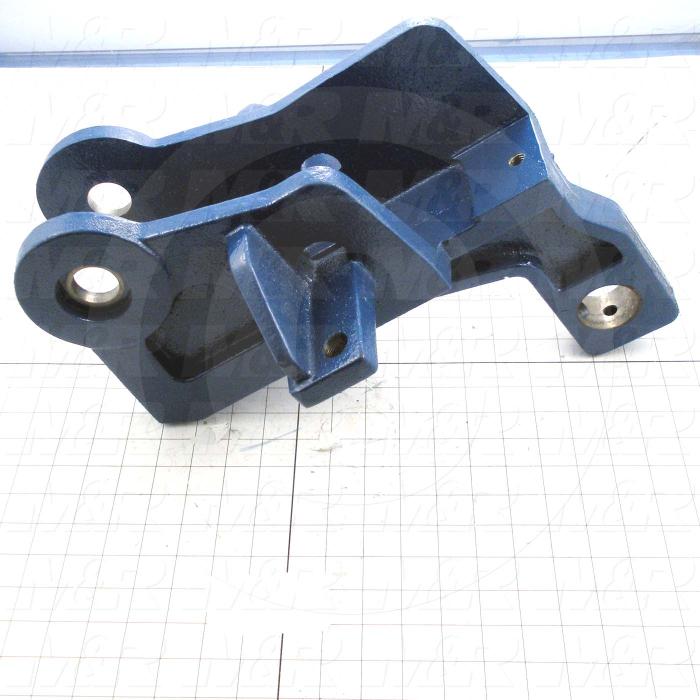 Fabricated Parts, Head Tube Holder Machining, 14.06 in. Length, 13.88 in. Width, 11.63 in. Height