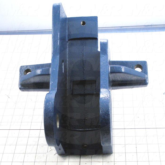 Fabricated Parts, Head Tube Holder Machining, 14.06 in. Length, 13.88 in. Width, 11.63 in. Height