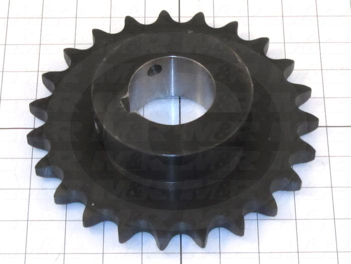 Fabricated Parts, High Lift Sprocket, 1.75 in. Length, 7.88 in. Diameter, Painted Black Finish