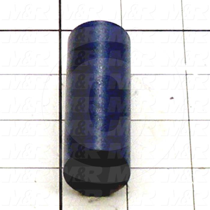 Fabricated Parts, Hold Down Disc Spacer 2.81", 2.81 in. Length, 1.00 in. Diameter, Painted Blue Finish