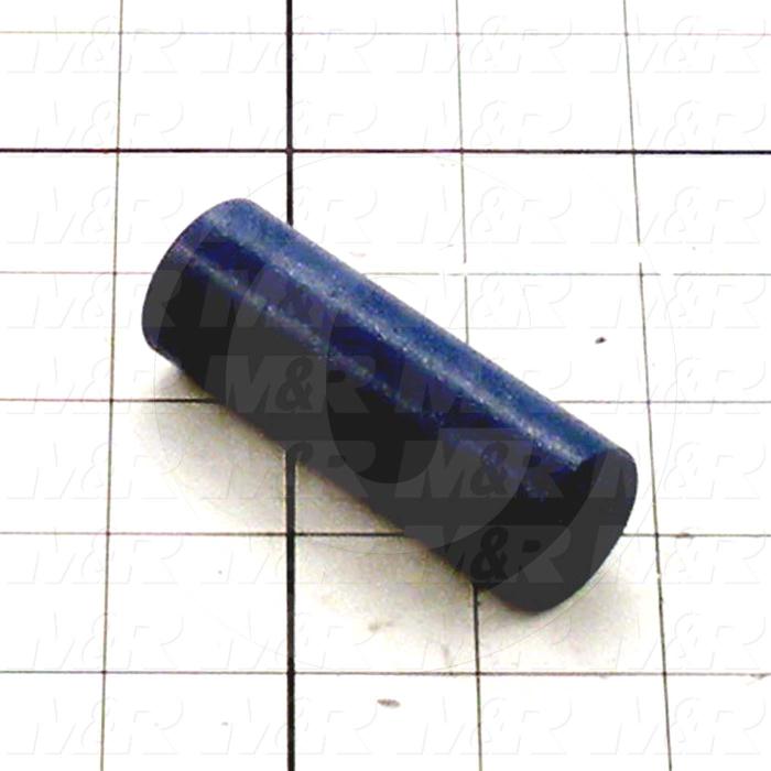Fabricated Parts, Hold Down Disc Spacer 2.81", 2.81 in. Length, 1.00 in. Diameter, Painted Blue Finish