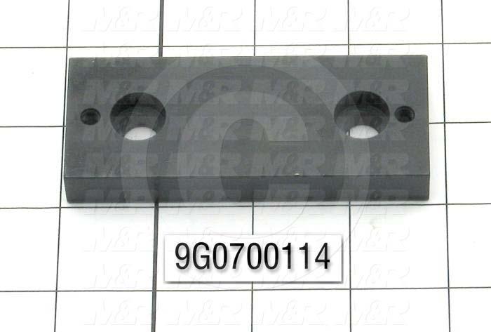 Fabricated Parts, Horn Pivot Body, 3.75 in. Length, 1.50 in. Width, .50 in. Thickness