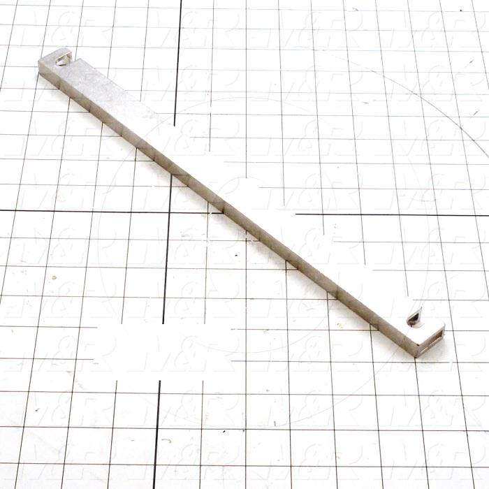 Fabricated Parts, Horz Alum Tube .5"X 1"X 14.57", 13.44 in. Length, 1.00 in. Width, 0.50 in. Height