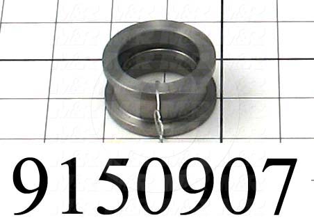 Fabricated Parts, Idler Roller, 0.97 in. Length, 1.94 in. Diameter