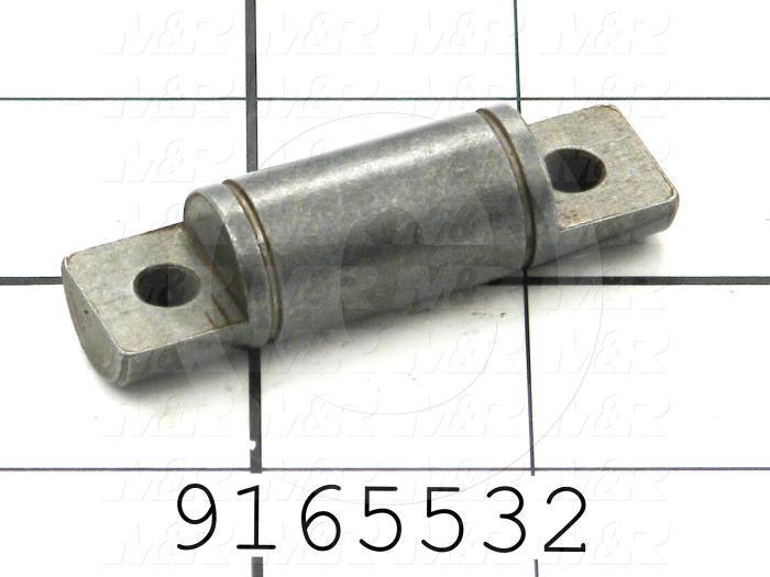 Fabricated Parts, Idler Roller Shaft, 2.23 in. Length, 0.63 in. Diameter