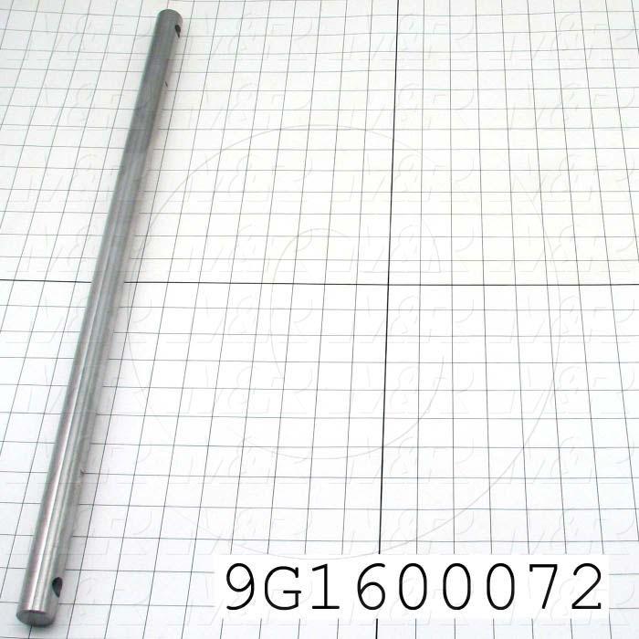 Fabricated Parts, Idler Roller Shaft, 24.00 in. Length, 1.00 in. Diameter