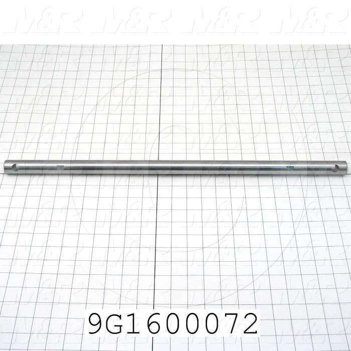 Fabricated Parts, Idler Roller Shaft, 24.00 in. Length, 1.00 in. Diameter
