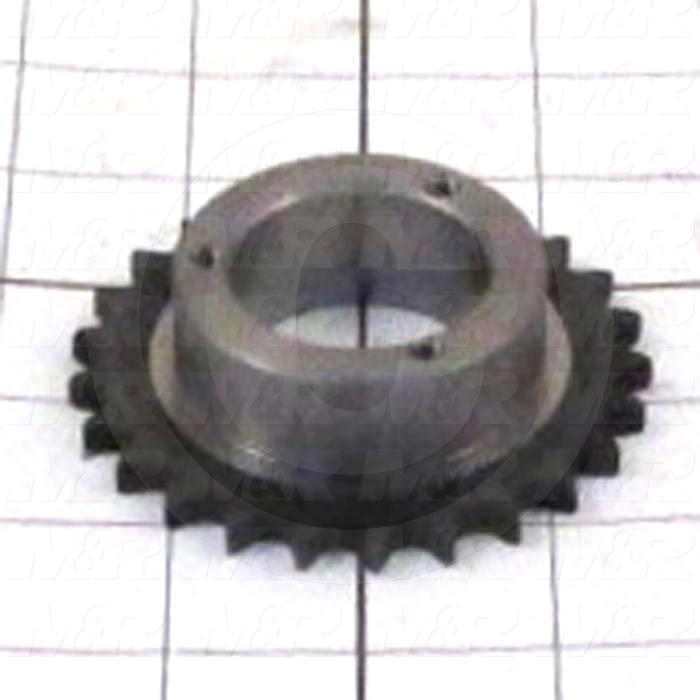 Fabricated Parts, Idler Sprocket Assembly, 3.13 in. Diameter, 0.88 in. Thickness