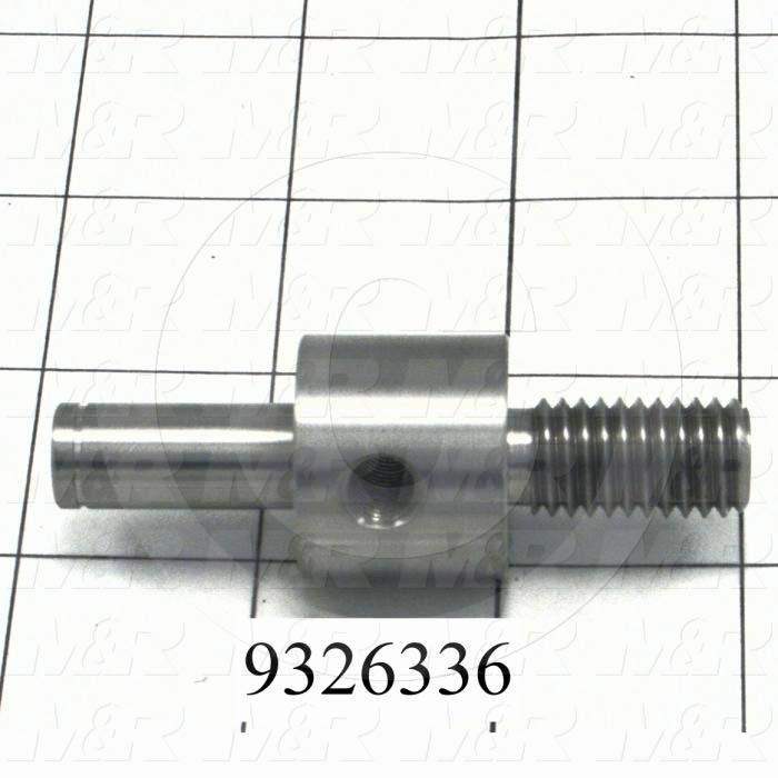 Fabricated Parts, Idler Sprocket Shaft, 2.81 in. Length, 1.00 in. Diameter