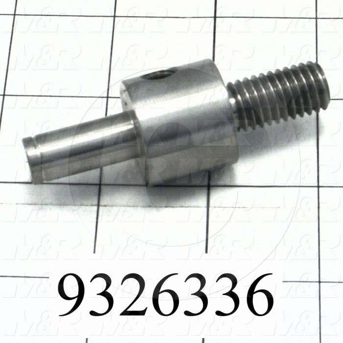 Fabricated Parts, Idler Sprocket Shaft, 2.81 in. Length, 1.00 in. Diameter