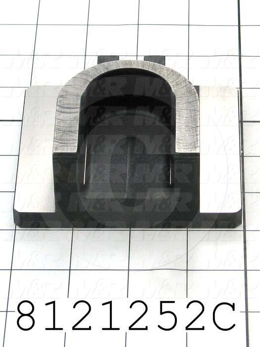 Fabricated Parts, Index Clevis, 3.99 in. Length, 3.55 in. Width, 1.66 in. Height