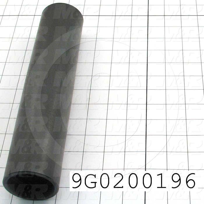 Fabricated Parts, Infeed Belt Idler Roller 11"Ac, 11.00 in. Length, 2.50 in. Diameter, Black Oxided Finish
