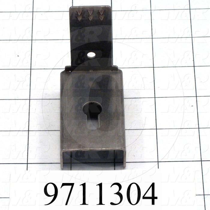 Fabricated Parts, Ink Center. Wing Tips Box Ic, 2.82 in. Length, 2.50 in. Width, 1.50 in. Height