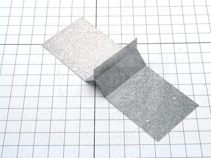 Fabricated Parts, Lamp Duct Liner, 12.13 in. Length, 4.25 in. Width, 2.38 in. Height