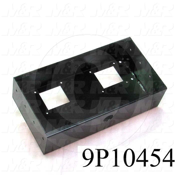 Fabricated Parts, Lamp Guide Weldment, 21.50 in. Length, 5.75 in. Width, 11.50 in. Height