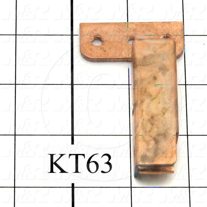 Fabricated Parts, Lamp Holder Assembly, 3.12 in. Length, 1.88 in. Width