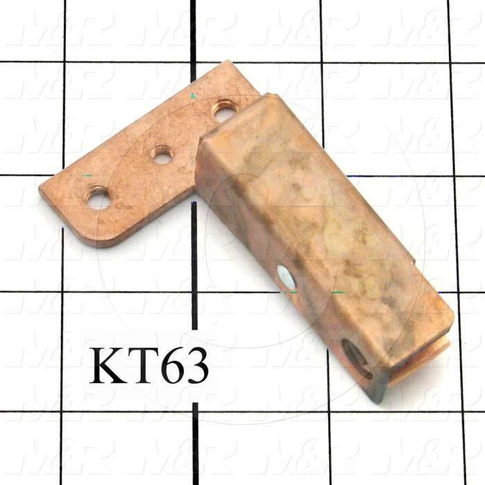 Fabricated Parts, Lamp Holder Assembly, 3.12 in. Length, 1.88 in. Width