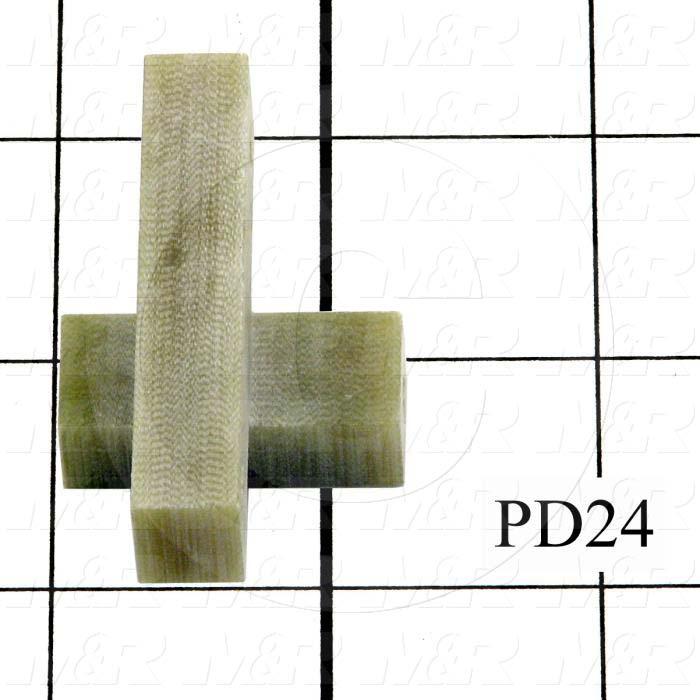 Fabricated Parts, Lamp Holder Bracket, 1.00 in. Length, 2.00 in. Width, 1.25 in. Height