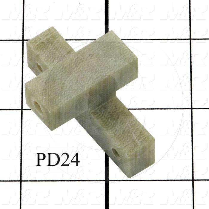 Fabricated Parts, Lamp Holder Bracket, 1.00 in. Length, 2.00 in. Width, 1.25 in. Height