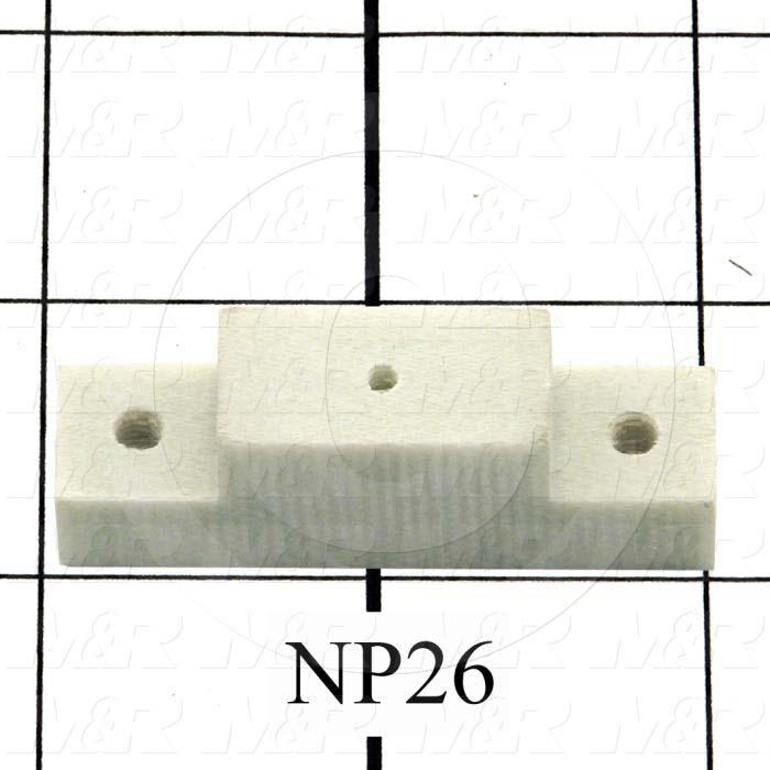 Fabricated Parts, Lamp Holder Bracket, 2.00 in. Length, 0.50 in. Width, 0.69 in. Height