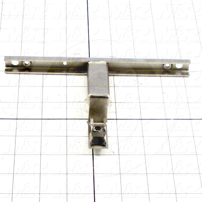 Fabricated Parts, Lamp Holder Bracket Assembly, 5.19 in. Length, 7.88 in. Width, 1.63 in. Height