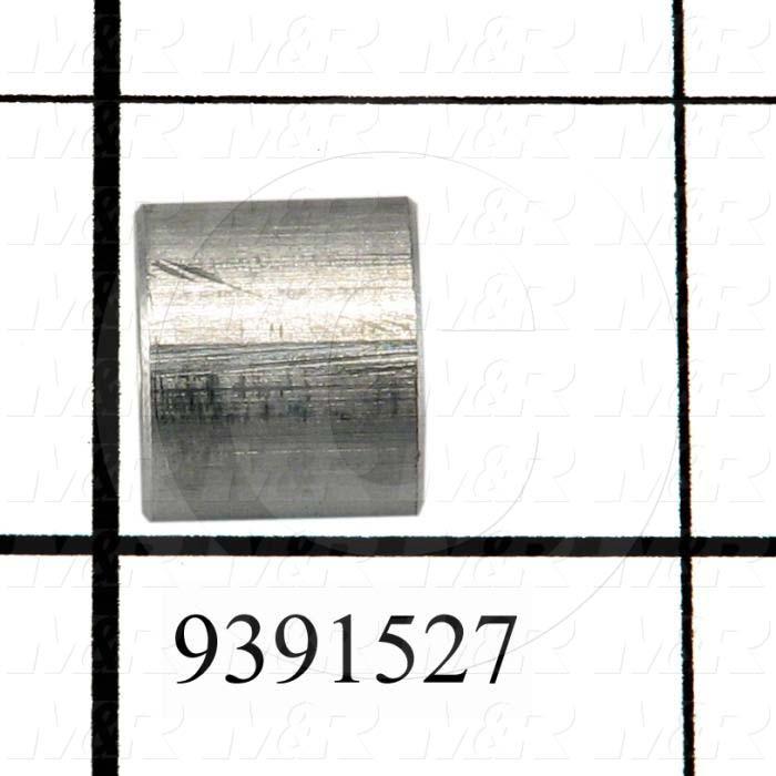 Fabricated Parts, Lamp Mounting Spacer, 0.44 in. Length, 0.50 in. Diameter