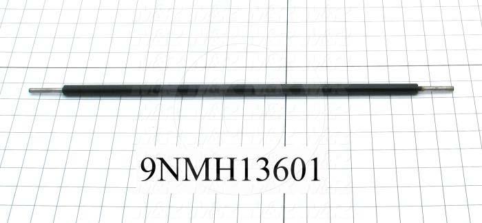 Fabricated Parts, Latch Handle, 20.50 in. Length, 0.50 in. Diameter, Used On 40 Latch & Handle Assembly