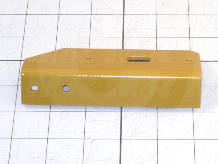 Fabricated Parts, Left Optical Bracket, 5.00 in. Length, 2.00 in. Width, 1.00 in. Height, 11 GA Thickness