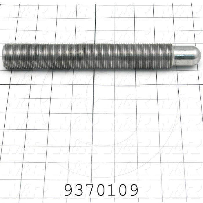 Fabricated Parts, Leveling Bolt, 12.00 in. Length, 1-1/4-12 Thread Size