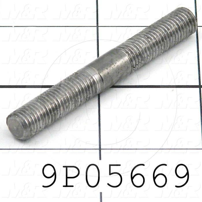 Fabricated Parts, Lever Tie Rod, 2.50 in. Length, 5/16-24 Thread Size