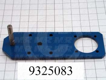 Fabricated Parts, Lever Weldment, 10.63 in. Length, 3.50 in. Width, 3.35 in. Height