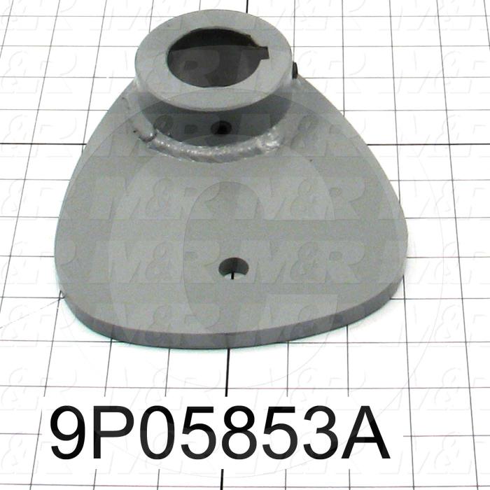 Fabricated Parts, Lift Cam, 7.75 in. Length, 6.27 in. Width, 1.50 in. Height, Right