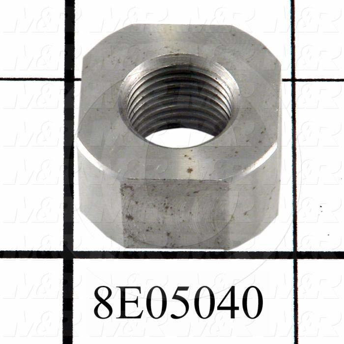 Fabricated Parts, Lift Lock Nut, 0.50 in. Height, 1.00 in. Diameter, 1/2"-20 UNF-2B Thread Size