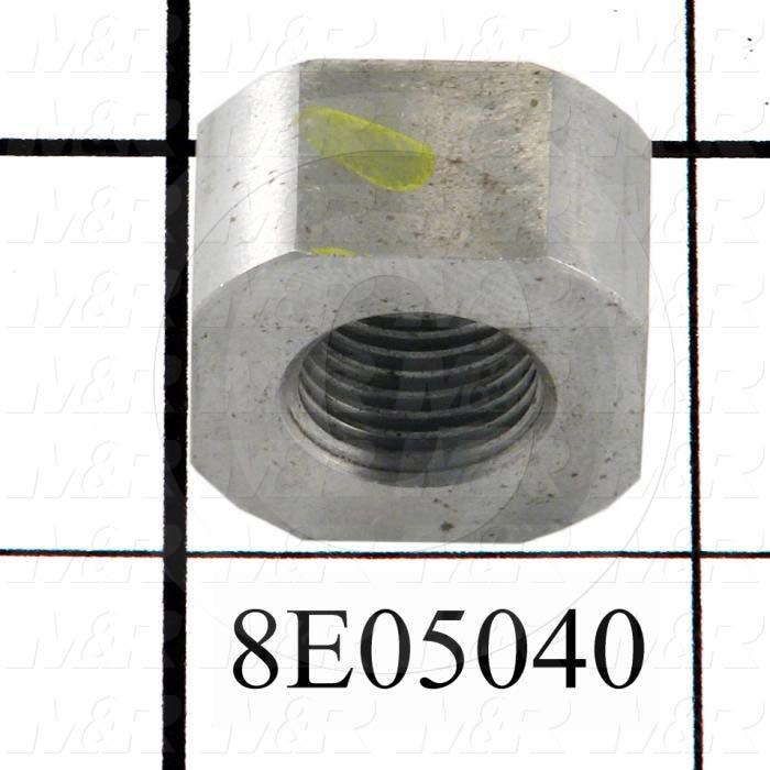 Fabricated Parts, Lift Lock Nut, 0.50 in. Height, 1.00 in. Diameter, 1/2"-20 UNF-2B Thread Size