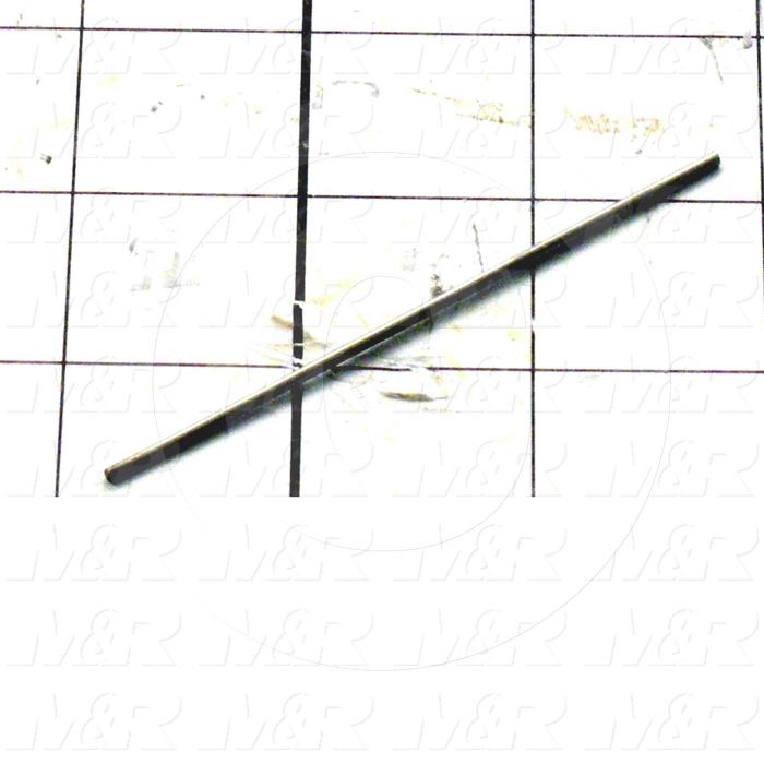 Fabricated Parts, Lift Pin, 3.25 in. Length, 0.63 in. Diameter