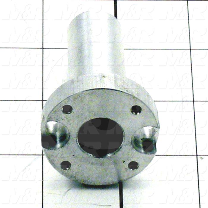 Fabricated Parts, Lift Pin Cylinder Guide, 2.44 in. Length, 1.50 in. Diameter