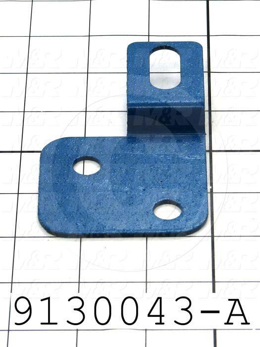 Fabricated Parts, Lift Proximity Bracket, 4.25 in. Length, 2.63 in. Width, 0.47 in. Height