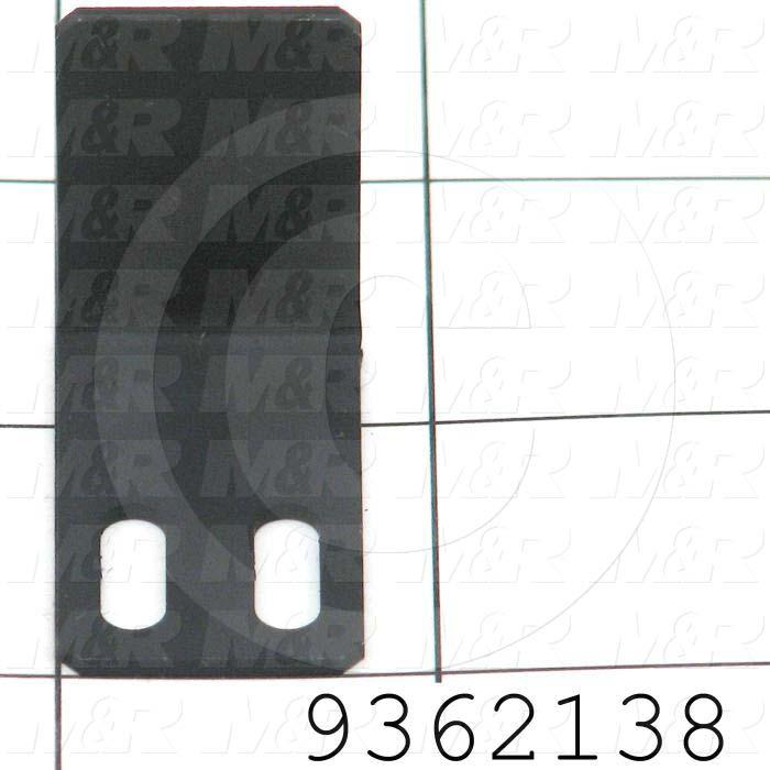 Fabricated Parts, Lift Proximity Flag, 0.81 in. Length, 1.16 in. Width, 1.36 in. Height, Rear Side