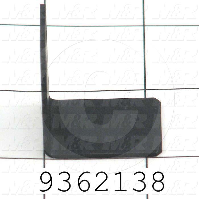 Fabricated Parts, Lift Proximity Flag, 0.81 in. Length, 1.16 in. Width, 1.36 in. Height, Rear Side