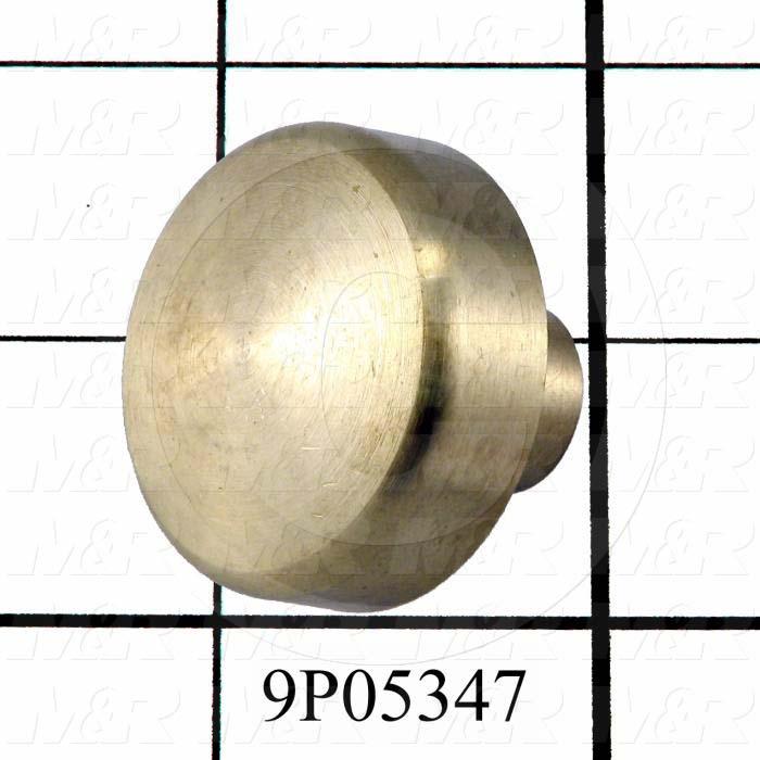 Fabricated Parts, Lift Stop Position Button, 1.00 in. Length, 1.25 in. Diameter