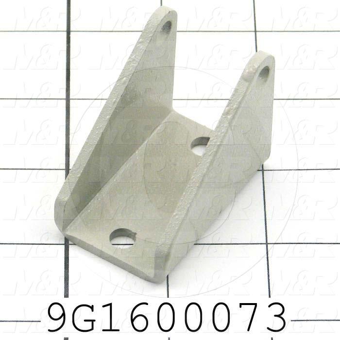 Fabricated Parts, Lifter Support Bracket, 2.00 in. Length, 1.75 in. Width, 1.30 in. Height, 11 GA Thickness